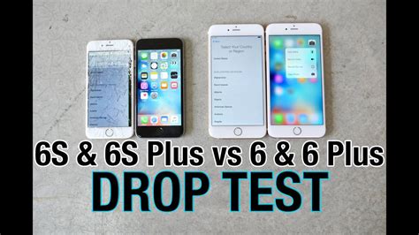 iphone 6 vs 6s drop test|iPhone 6s and 6s Plus hold up well in first drop tests [Video].